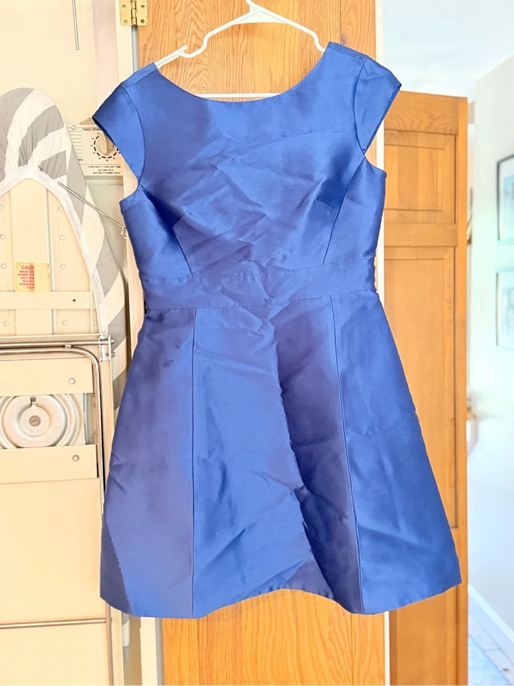 kate spade Deep Blue Scoop-Neck Mini Dress